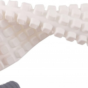 Forma pentru cuburi de gheata Yyuezhi, silicon, alb, 24,4 x 29,1 cm