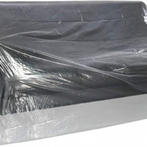 Husa de depozitare mobilier Tuparka, polietilena, transparent, 2,8 x 1,85 m