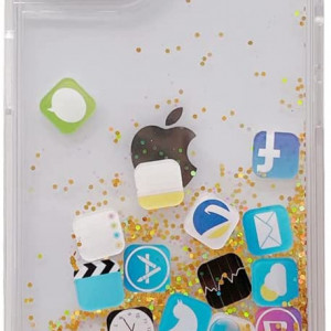 Husa de protectie pentru iPhone 13 Keyihan, TPU, multicolor, 6,1 inchi