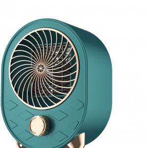 Incalzitor electric cu ventilator WATMHHJQ, verde, 1000W