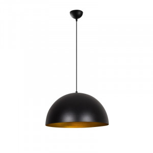 Lustra tip pendul Express, metal, negru, 50 x 50 x 121 cm