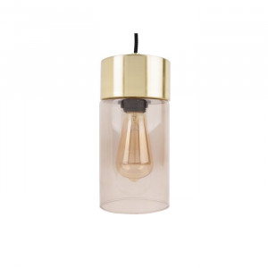 Lustra tip pendul Lax, sticla, 24,5 x 12 x 12 cm, 40w