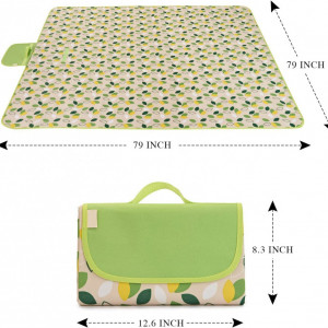 Patura de picnic Wulcea, poliester, multicolor, 150 x 200 cm