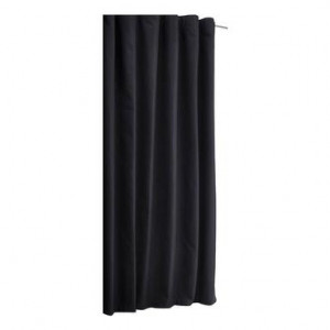 Perdea Rida, negru, 300 x 200 cm