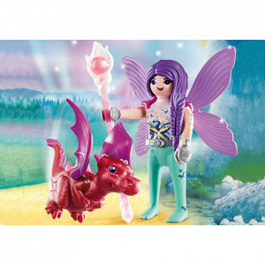 Playmobil Special Plus - Zana cu pui de dragon