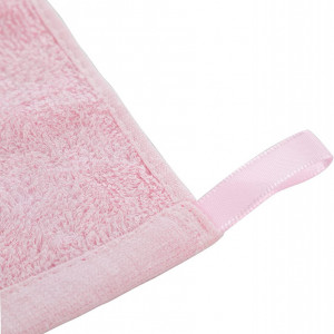 Set de 10 prosoape bebelusi MINIMOTO, textil, roz, 25 x 25 cm