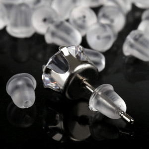 Set de 180 de carlige si 200 capace pentru cercei Naler, metal/plastic, multicolor, 20 x 18 mm