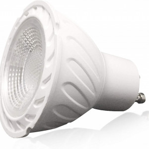 Set de 2 becuri VARICART, LED, metal/plastic, alb, GU10, 6W