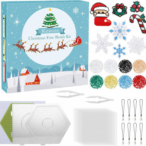 Set de creatie cu 4500 de margele si accesorii Kesote, plastic, multicolor