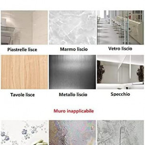 Stickere de perete HautStore, PVC, alb/verde/negru, 85 x 100 cm