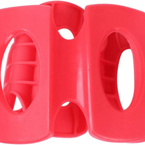 Suport pentru sticle/doze 123 Life, silicon, rosu