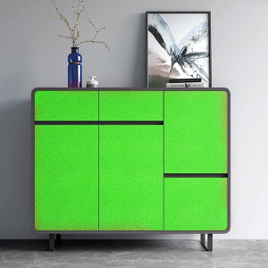Tapet autoadeziv Decoroom, PVC, verde, 40 x 300 cm