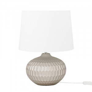 Veioza Adamson, auriu/alb, 51 x 33 x 33 cm, 60w