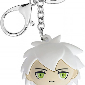 Breloc Nagito Komaeda 3D Anime TENZHVXI, metal/PVC, multicolor, 44,7 x 60 mm