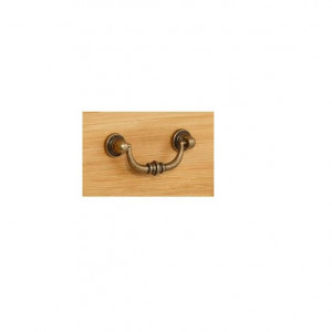 Comoda TV Irma Home Affaire, lemn masiv, natur, 160 x 62 x 35 cm