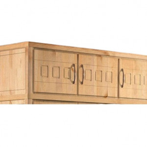 Dulap suspendat Antresole Home Affaire, lemn de pin, 3 usi