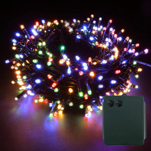 Instalatie cu 500 LED-uri YOSION, multicolor, 8 moduri de iluminare, IP44, 51,5 m