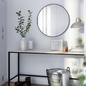Oglinda de perete INSPIRE, rotund, 50 cm
