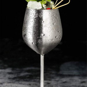 Pahar DLD, otel inoxidabil, argintiu, 21,5 cm, 550 ml