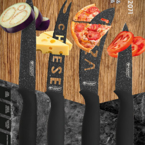 Set de 4 cutite cu invelis ceramic Blaumann BL-2071