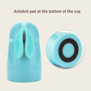 Set de 5 piese pentru manichiura bebelusului DEBAIJIA, albastru, plastic/otel inoxidabil