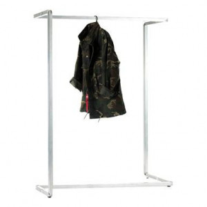 Stand pentru haine Plie din oțel, 120x40x160cm
