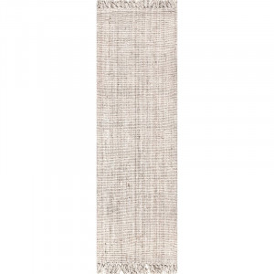 Traversa Averie, iuta, fildes, 76 x 244 cm