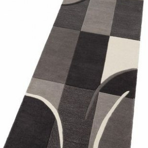 Traversa Theko Exclusiv_GW, textil, gri, 80 x 250 cm
