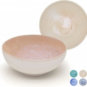 Bol Cozymondo, ceramica, roz, 17 cm
