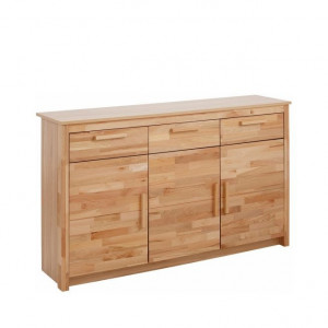 Bufet Bregenz Home Affaire, lemn, natur, 142 x 35 x 85,5 cm