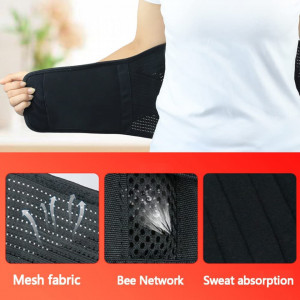 Centura lombara Bloc Hepan, neopreon, negru, M