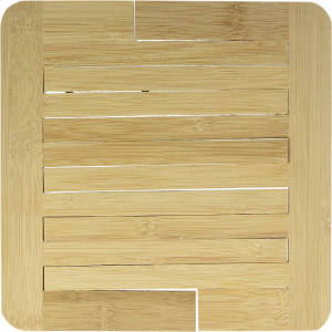 Coaster extensibil Cook Concept, bambus, natur, 21,5 x 1 x 20-30 cm
