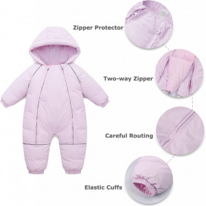 Costumas pentru bebelusi Balipig, poliester, violet, 9-12 luni