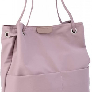 Geanta de umar Bevantage, textil, mov, 35,6 x 24,8 x 10 cm