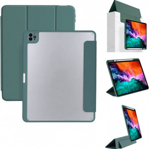 Husa de protectie pentru iPad Pro 11 Caz 2021/2020/2018 Tasnme, TPU, verde