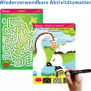 Joc educativ pentru copii de 3-6 ani Skillmatics, hartie, multicolor, 23,6 x 19 x 2,4 cm