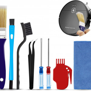 Kit pentru curatarea aspiratorului Midukit, plastic/metal, multicolor, 8 piese