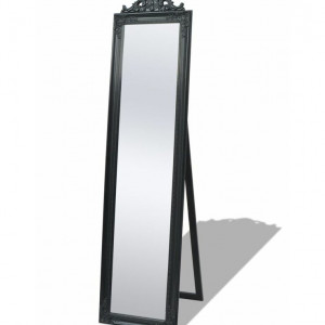 Oglinda Blakeway, negru, 160 x 40 cm