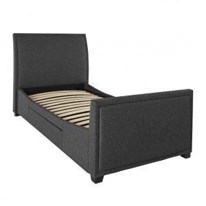 Pat tapitat Truffle Home Affaire, antracit, 117 x 223 x 116 cm