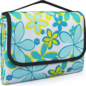 Patura de picnic Pomarks, PVC/tesatura Oxford, multicolor, 200 X 200 cm