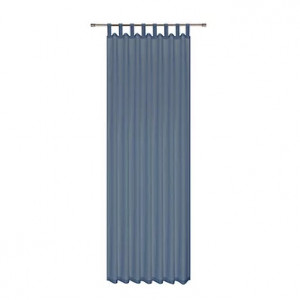 Perdea Uster, poliester, aqua, 140 x 225 cm
