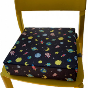 Perna pentru copii cu curea dubla detasabila MOVKZACV, burete, multicolor, 32 x 32 x 8 cm
