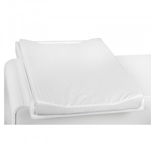 Saltea de schimb pentru bebelusi Yappy, bumbac, alb, 73 x 55 cm