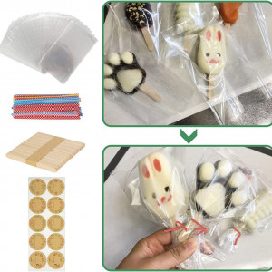 Set creare inghetata TORCUYY, 400 piese (pungi, bete, inele, autocolante)