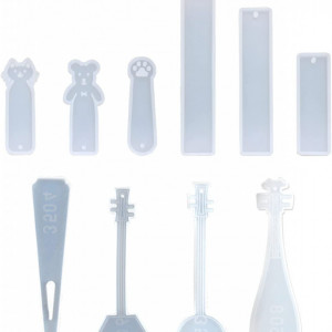 Set de 10 matrite pentru marcaje Helweet, silicon, alb