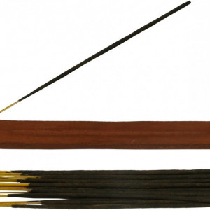 Set de 10 pachete cu betisoare parfumate RAJRANG BRINGING, pulbere de carbune/uleiuri esentiale, multicolor, 200 tije
