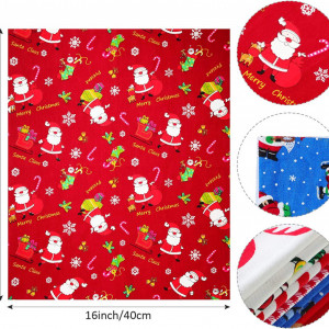 Set de 12 bucati de tesaturi pentru mestesuguri Tatuo, bumbac, multicolor, 40 x 50 cm