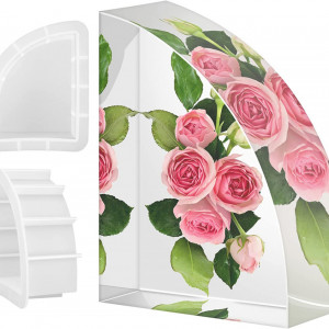 Set de 2 matrite pentru rasina epoxidica Topretty, silicon, transparent, 10 x 13 cm