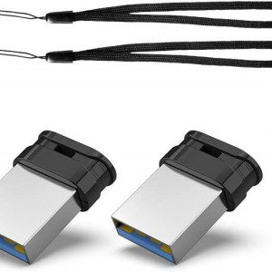 Set de 2 stik-uri USB 3.0 Vansuny, negru, 64 GB