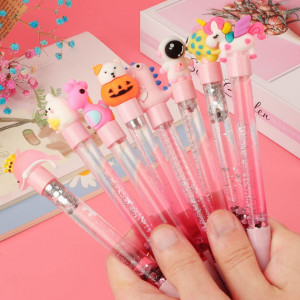 Set de 24 pixuri Yuechen, plastic, multicolor